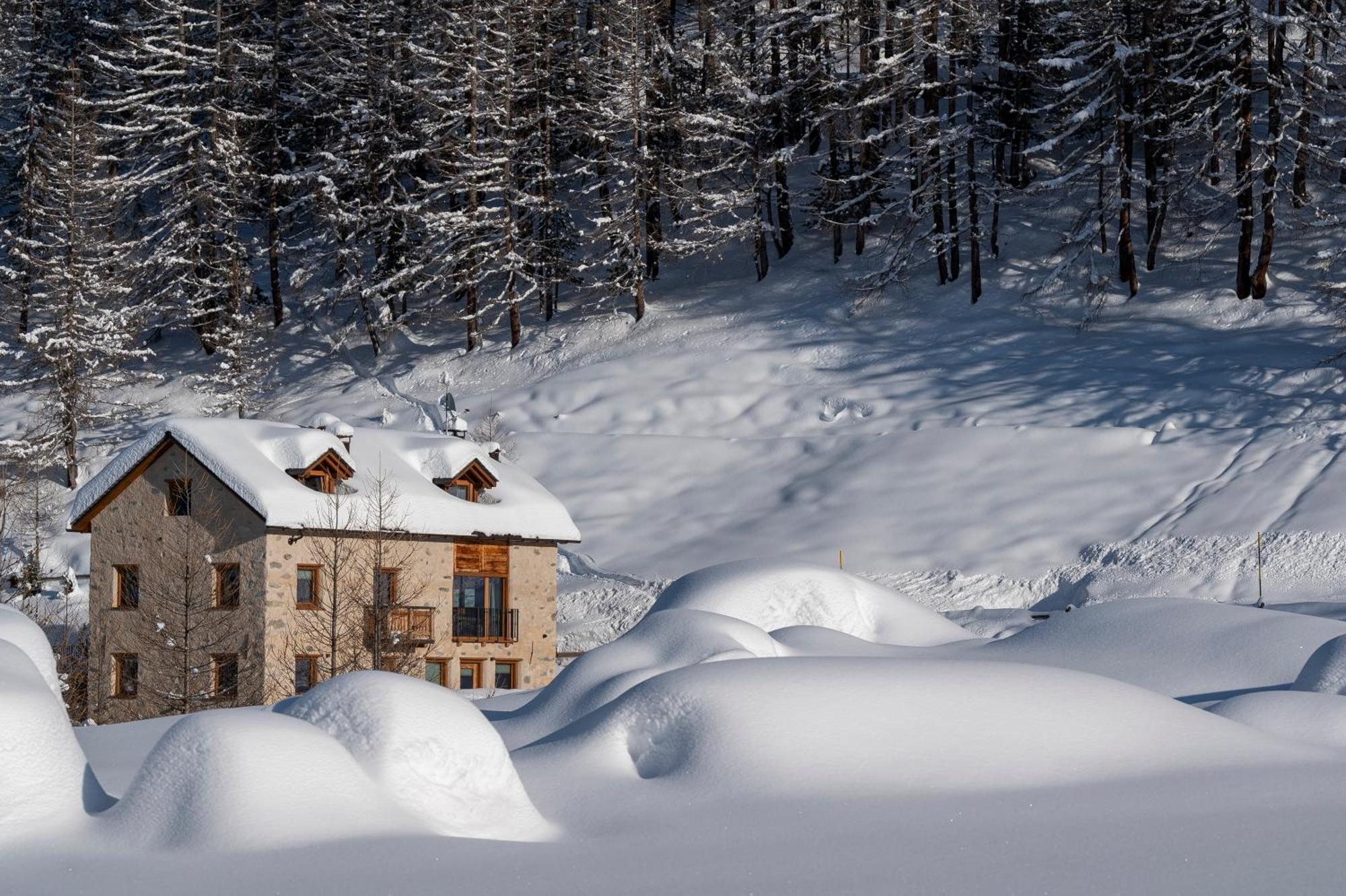 Chalet Aria Pura Livigno Eksteriør bilde