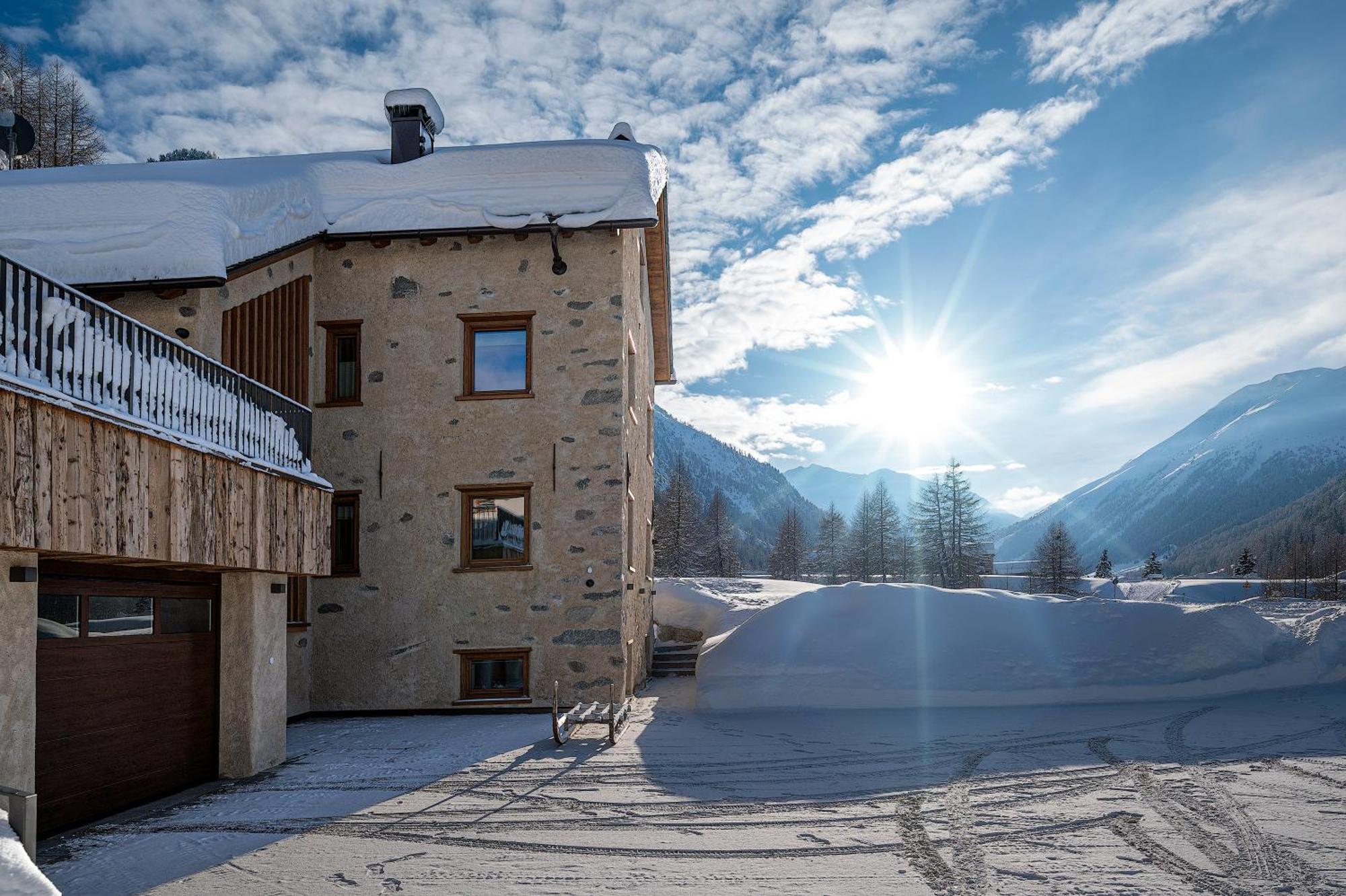 Chalet Aria Pura Livigno Eksteriør bilde